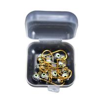 Caixa Com 10 Iscas Artificiais 3D Olho De Peixe Para Pesca Noturna, Anzóis Pesados, Iscas Biônicas