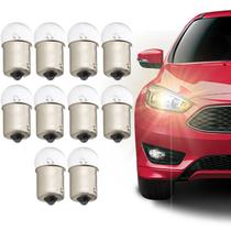 Caixa com 10 Lâmpadas Automotivas (TR 67) R10 12v 10w BA15s para Sinalização