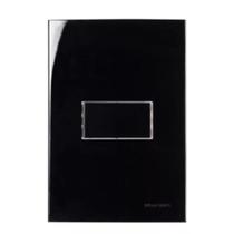 Caixa com 10 unidades - mg conj 1 int paralelo 10a-250v 4x2 ebony clean - res.sf 13/12