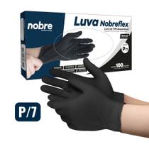 Caixa com 100 Luvas TPE sem Pó Descartável P Preta Nobre Nobreflex para Alimentos - Goedert Group Caixa com 100 Luvas TPE sem Pó Descartável P Preta Nobre Nobreflex para Alimentos - Goedert Group