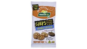 CAIXA COM 12 CHIPS ARROZ INT. MILHO CHURRASCO SEM GLUTEN 70g - KODILAR