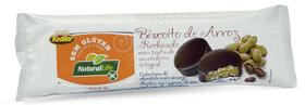 Caixa com 12 pacotes de Biscoitos De Arroz Recheado De Pasta De Amendoim 40g - Kodilar
