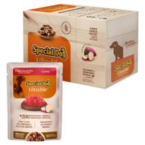 Caixa com 12 Sachê Special Dog Ultralife Filhotes Sabor Carne 100g Caixa com 12 Sachê Special Dog Ultralife Filhotes Sabor Carne 100g
