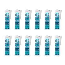 Caixa com 12 Selante Pu40 Beldis uso geral Branco Cartucho 360g Multiuso Caixa com 12 Selante Pu40 Beldis uso geral Branco Cartucho 360g Multiuso