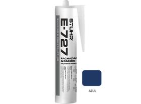 Caixa com 12 tubos - Silicone Azul Stuhr E-727 - 280 ml