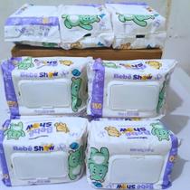 Caixa Com 1500 Unidades Lencinhos Bebe Toalha Umedecido Marca - Bebê Show Com Tampa