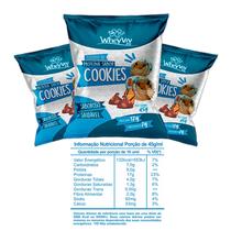 Caixa com 20 Pacotes de Biscoitos Whey Protein Sem Açúcar - WheyViv Fit