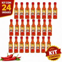 Caixa com 24 Molho de Pimenta Mexicana 145ml Condinew Artesanal Premium Para Lanchonete Restaurante Tamanho:Único Caixa com 24 Molho de Pimenta Mexicana 145ml Condinew Artesanal Premium Para Lanchonete Restaurante Tamanho:Único
