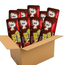 Caixa com 30 Un Biscoito Recheado Bom De Bola Chocolate 110g