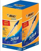 Caixa com 50 Caneta Esferográfica Bic Cristal Azul 1,0mm Caixa com 50 Caneta Esferográfica Bic Cristal Azul 1,0mm
