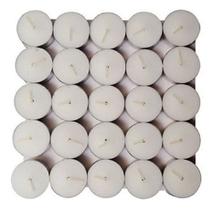 Caixa Com 50 Velas Tipo Rechaud Com Base De Alumínio Caixa Com 50 Velas Tipo Rechaud Com Base De Alumínio