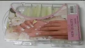 Caixa Com 500 Tips Reta Ou Sorriso P/ Unhas Acrygel Postiça Caixa Com 500 Tips Reta Ou Sorriso P/ Unhas Acrygel Postiça