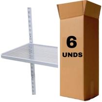 Caixa Com 6 Prateleiras 60X30CM Branco