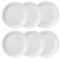 Caixa com 6 Pratos Rasos Protel Caixa com 6 Pratos Rasos Protel