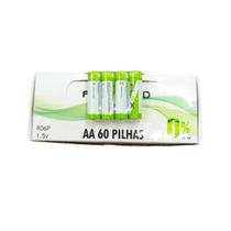 Caixa Com 60 Pilhas Aa Zinco Flex Caixa Com 60 Pilhas Aa Zinco Flex