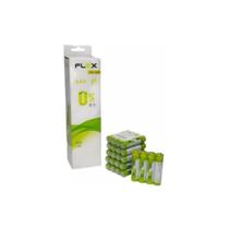 Caixa com 60 Pilhas Alcalinas AAA Flex Gold Full Power Alta Performance