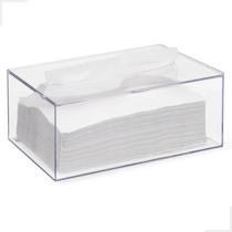 Caixa Com Tampa Articulável Acrílica Papel Toalha Lenço Interfolhado Transparente Arthi Caixa Com Tampa Articulável Acrílica Papel Toalha Lenço Interfolhado Transparente Arthi