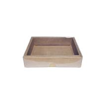 Caixa com Tampa Transparente Nº 5 (9cm x 12cm x 4cm) Kraft 10 unidades Assk Rizzo Embalagens