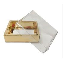 Caixa Com Tampa Transparente PVC Nº 5 9x12x4cm 10 unidades Caixa Com Tampa Transparente PVC Nº 5 9x12x4cm 10 unidades
