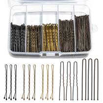 Caixa combinada de alfinetes de cabelo e alfinetes Bobby Pins Mia Klein 500 unidades Caixa combinada de alfinetes de cabelo e alfinetes Bobby Pins Mia Klein 500 unidades