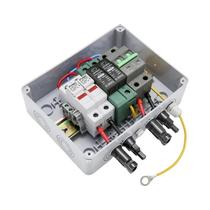 Caixa Combinadora Solar Fotovoltaica À Prova d'Água Com Proteção Contra Raios Fusível DC 600V MCB Caixa Combinadora Solar Fotovoltaica À Prova d'Água Com Proteção Contra Raios Fusível DC 600V MCB