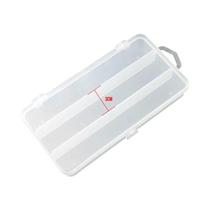 Caixa Compacta para Equipamento de Pesca Taiyu - 3 Compartimentos - 13x17,5cm Caixa Compacta para Equipamento de Pesca Taiyu - 3 Compartimentos - 13x17,5cm