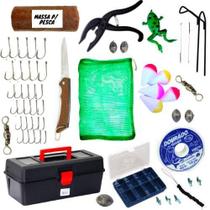 Caixa Completa Acessórios Kit Pescaria Isca Massa Pronta Caixa Completa Acessórios Kit Pescaria Isca Massa Pronta