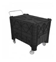 Caixa Completa Com Tampas, Rodas, Cabo 370 Litros