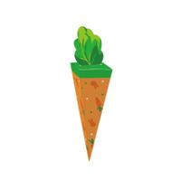 Caixa Cone Cenoura De Páscoa - Jump - M 6,5x6,5x26,5cm - 10 unidades - Cromus - Rizzo Caixa Cone Cenoura De Páscoa - Jump - M 6,5x6,5x26,5cm - 10 unidades - Cromus - Rizzo