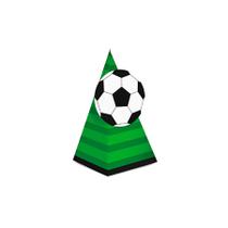 Caixa Cone com Aplique - Festa Futebol - 1 unidade - Cromus - Rizzo