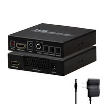 Caixa conversora de vídeo Mcbazel Scart HDMI para HDMI 1080p Caixa conversora de vídeo Mcbazel Scart HDMI para HDMI 1080p