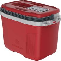 Caixa Cooler Térmica 32 Litros C/ Suporte P/ Celular e Alça Vermelho Termolar