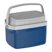 Caixa Cooler Termica Tropical 5 L com Alça Camping, Pesca, Tampa com Porta Copo - SOPRANO