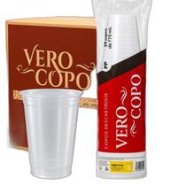 Caixa Copo Descartável 770Ml Liso Chop E Bebidas Com 250 Un.
