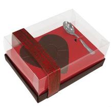 Caixa Coração de Colher 500g - Classic Red Love Cód 1404 - 05 unidades - Ideia Embalagens