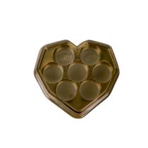 Caixa Coração Lapidado Dourada BWB C/10 Un Embalagem p/ Bombons e Doces Finos Caixa Coração Lapidado Dourada BWB C/10 Un Embalagem p/ Bombons e Doces Finos