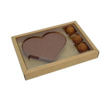 Caixa Coração plano G Kraft com 5 un. Crystal Rizzo Caixa Coração plano G Kraft com 5 un. Crystal Rizzo