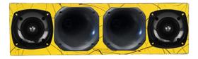 Caixa corneteira 2x2 driver tweeter 100w unlike 400