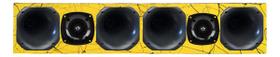 Caixa corneteira 4x2 driver tweeter 100w unlike 400