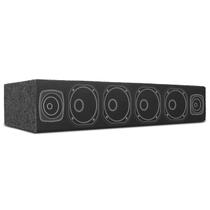 Caixa Corneteira Corneta Longa 4 Drivers 2 Tweeters Carpete Grafite Preto