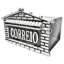 Caixa Correio Alumínio Portão Muro Com Suporte Para Grade Caixa Correio Alumínio Portão Muro Com Suporte Para Grade