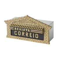 Caixa Correio Atlanta 15x39x15 Para Muro - Fuzil