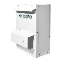 Caixa Correio Branca Embutir Cartas Suporte Cerca 20 x 27 x 12Cm - FP Caixa Correio Branca Embutir Cartas Suporte Cerca 20 x 27 x 12Cm - FP