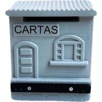 Caixa Correio Colonial Lubian Cinza