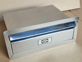 Caixa Correio Inox 304c/ Aba Fixa P/ Muro E Placa Cartinha Caixa Correio Inox 304c/ Aba Fixa P/ Muro E Placa Cartinha