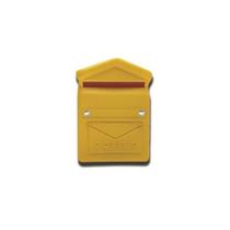 Caixa correio para grade - unifortte - amarela