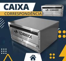 Caixa Correio Retangular 20 x 10 x 15 cm