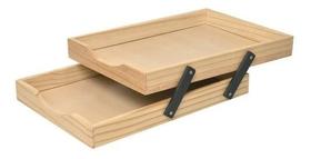 Caixa Corresp. No2 Mdf Natural Souza & Cia