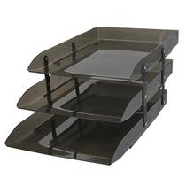 Caixa correspondência articulada tripla fumê Dello