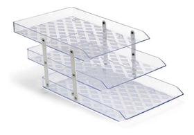 Caixa Correspondência Articulável Tripla Cristal - Waleu Caixa Correspondência Articulável Tripla Cristal - Waleu